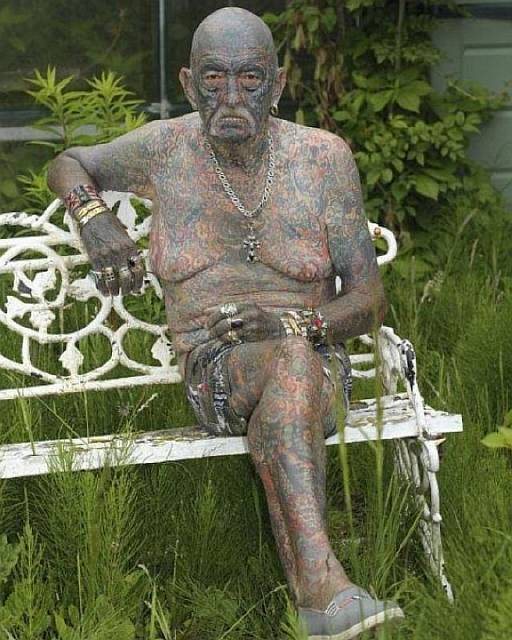 10 des personnes les plus tatouées au monde