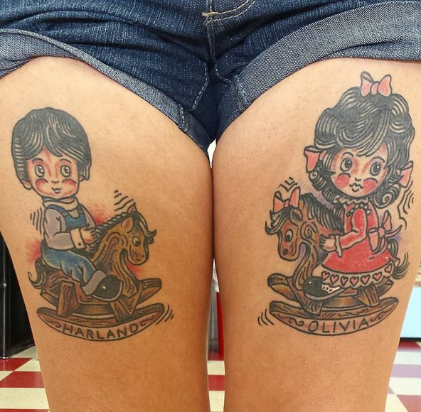60 tatouages de bébé pour les mamans qui montrent leur amour