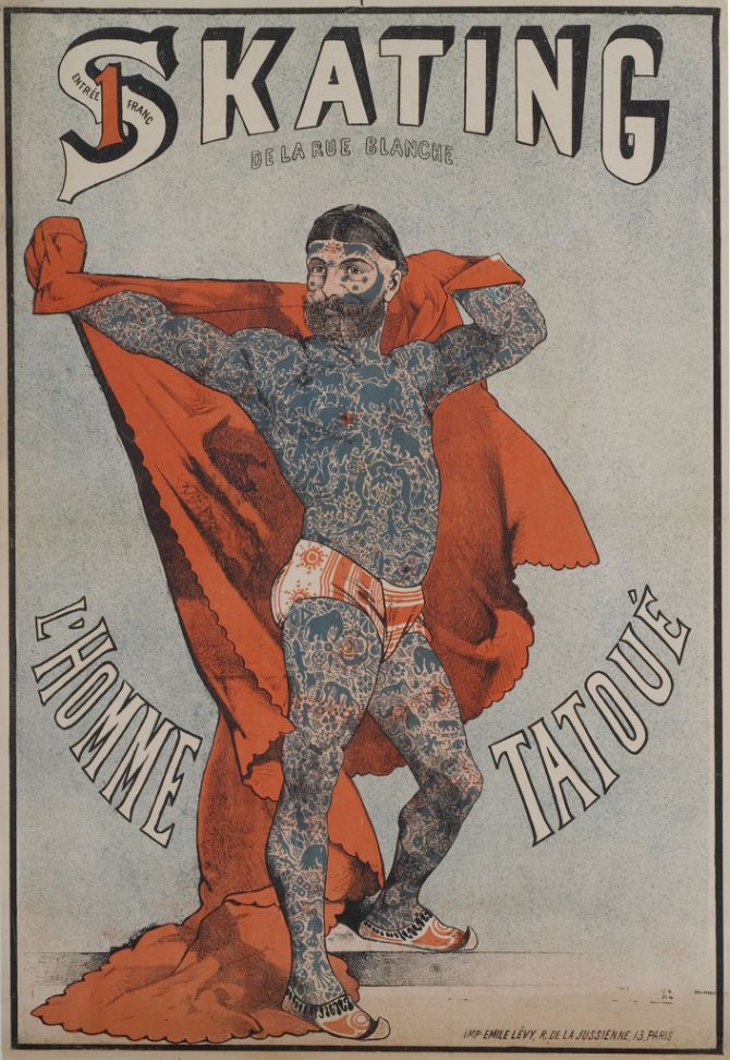 Poster Tatoué (auteur inconnu)