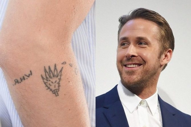 Acteurs avec des tatouages