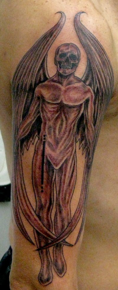 L'ange de la mort... Azrael.