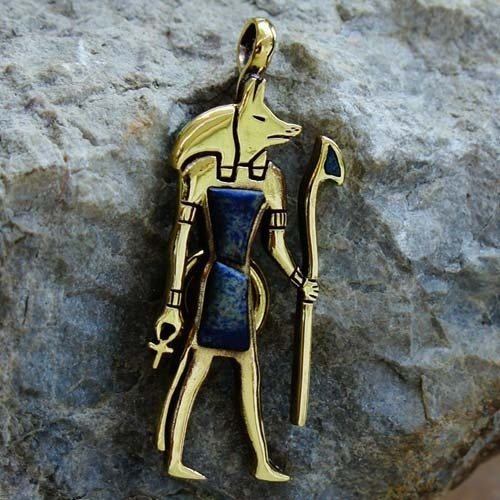 Amulette d'Anubis.