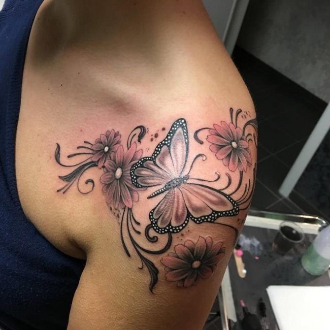 Tatouage de papillon