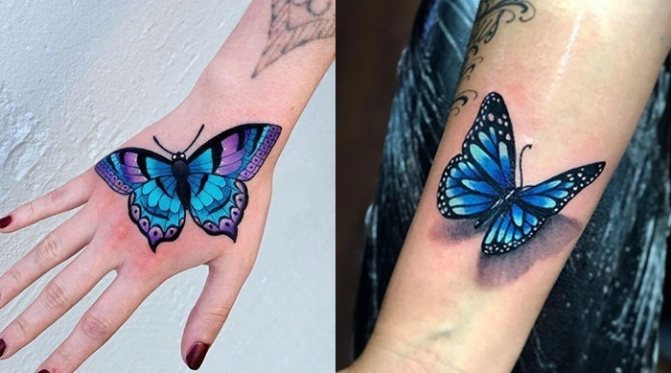 Tatouage de papillon