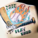 Tatouage de baseball