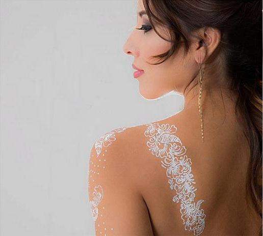 henné blanc pour mehendi