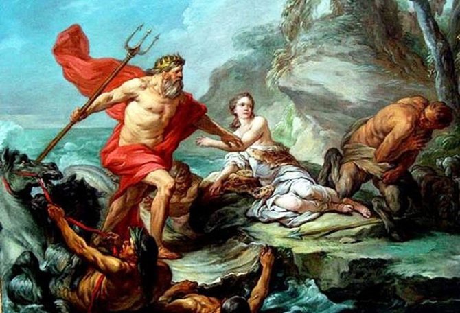 dieux de la Grèce Poséidon