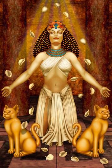 déesse de l'Égypte Bastet