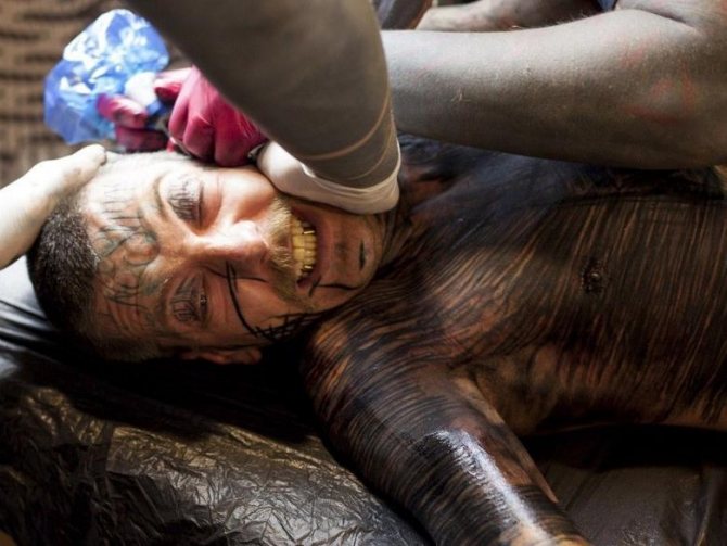 Cela fait-il mal de se faire tatouer ? Carte de la douleur