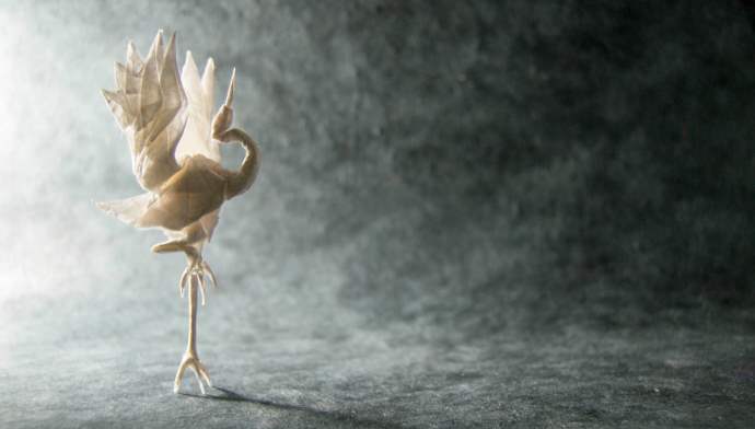Oiseau en papier