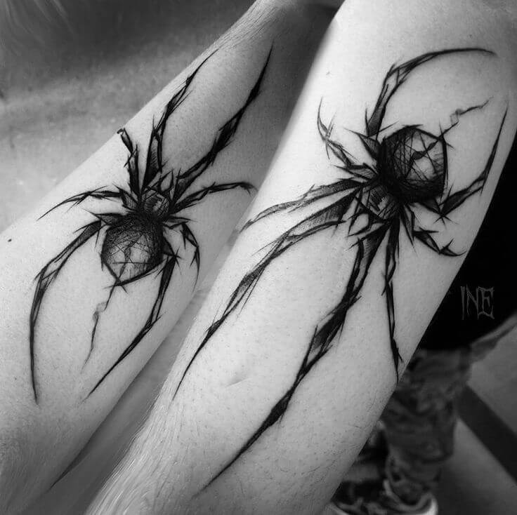 Araignée noire