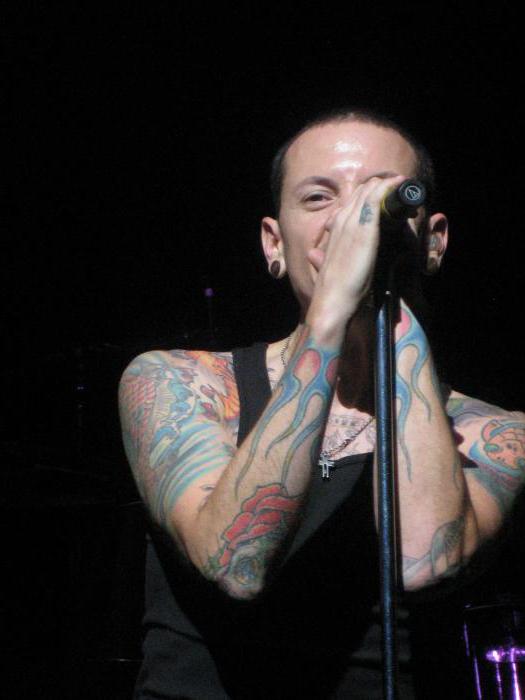Chester Bennington - tatouages sur les bras