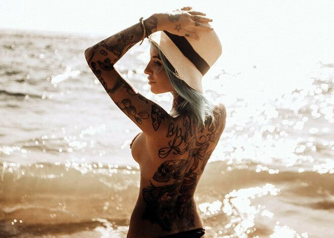Ce que l'on peut et ne peut pas faire après s'être fait tatouer