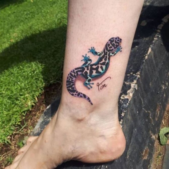 que signifie le lézard