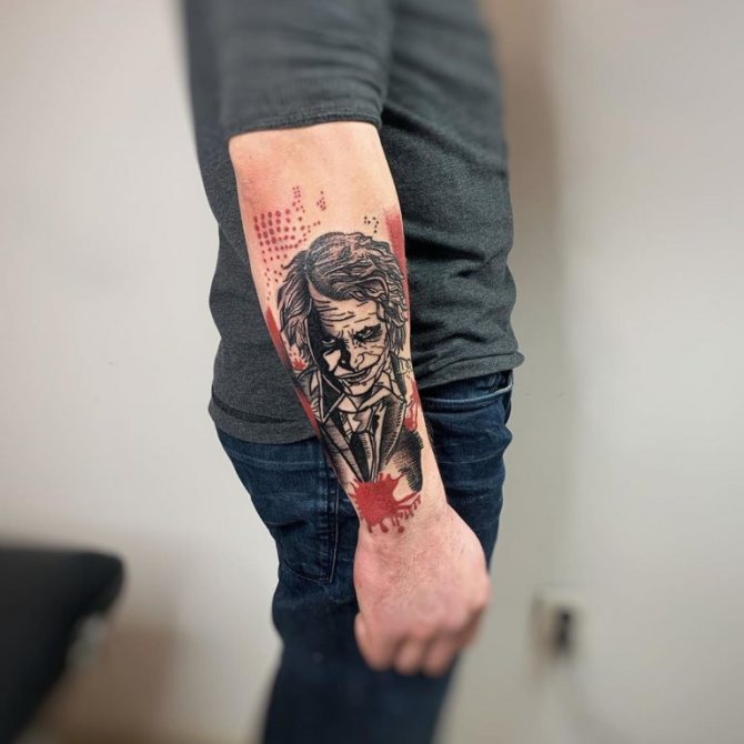 ce que signifie le tatouage d'un joker