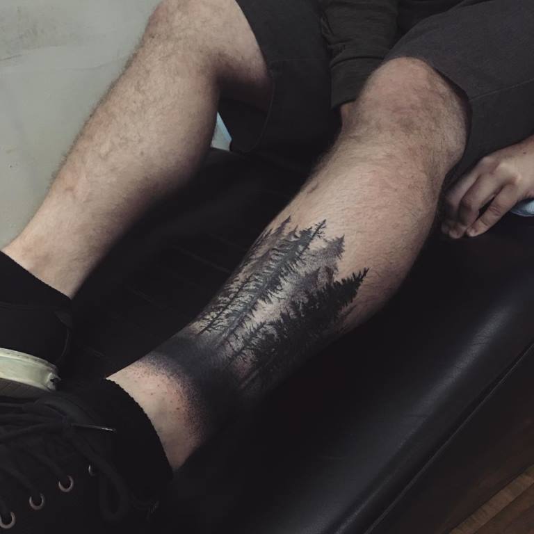 que signifie le tatouage de la forêt