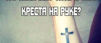 Que signifie le tatouage d'une croix sur mon bras ?