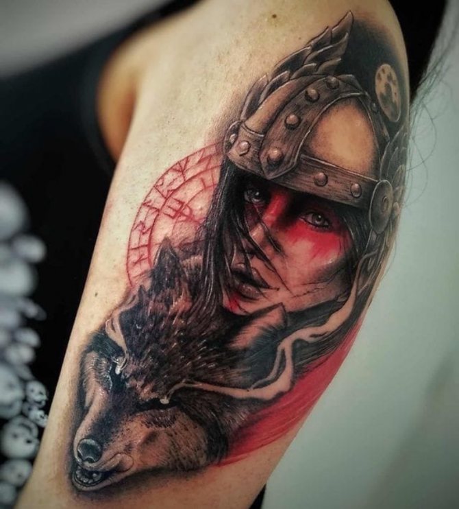 Que signifie le tatouage Valkyrie ?