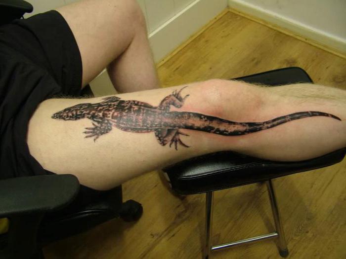 Que signifie un tatouage de lézard