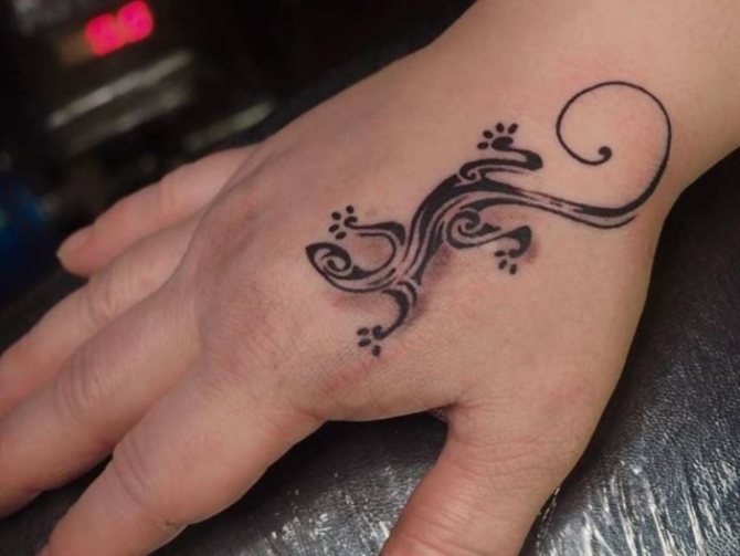 ce que signifie lézard