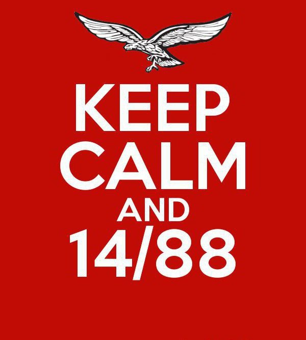 ce que signifie 14 88 pour les nationalistes