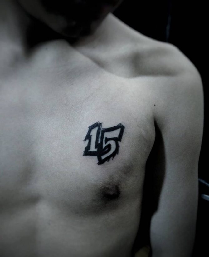 numéros de tatouage