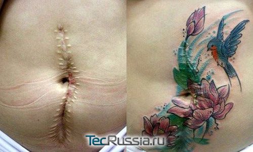 Tatouage coloré