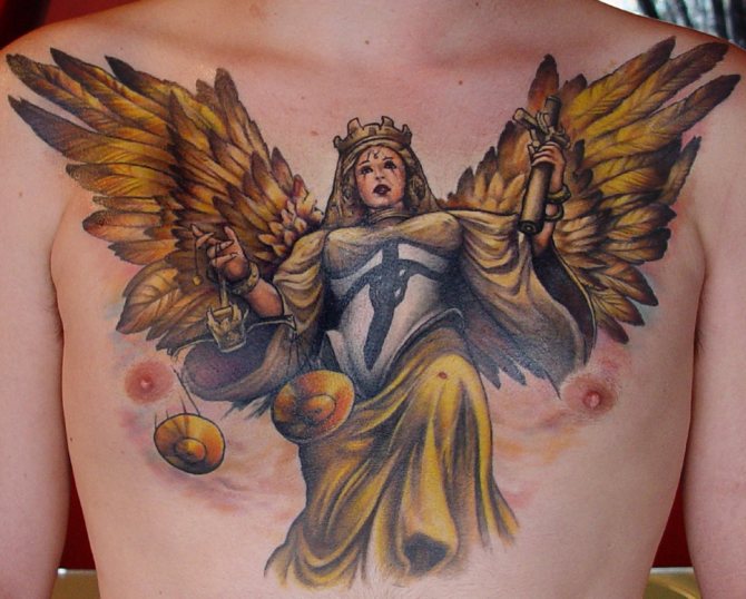 Tatouage coloré
