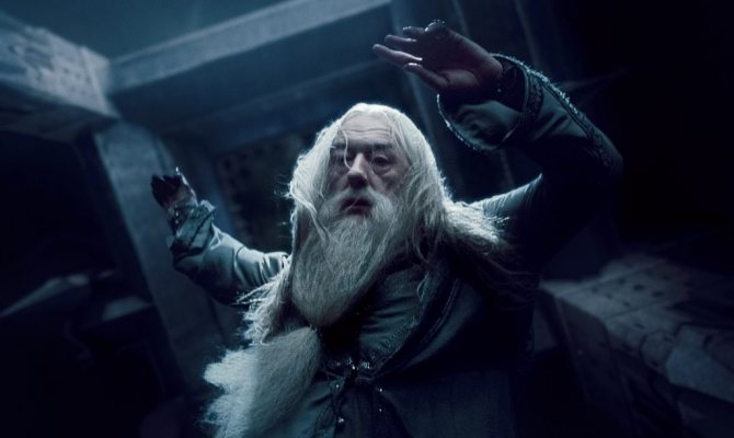 Les Reliques de la Mort - la mort de Dumbledore.