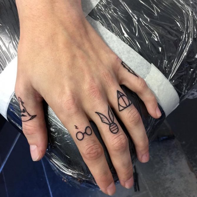 signe des cadeaux de la mort