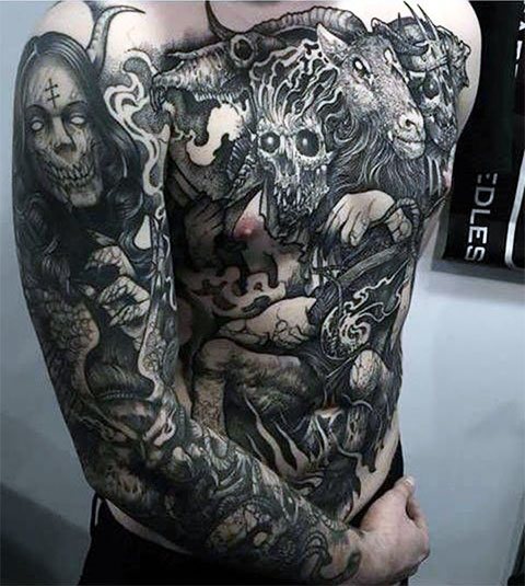 Tatouage de démon