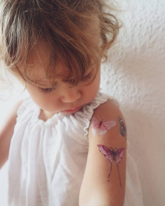 tatouages d'enfants