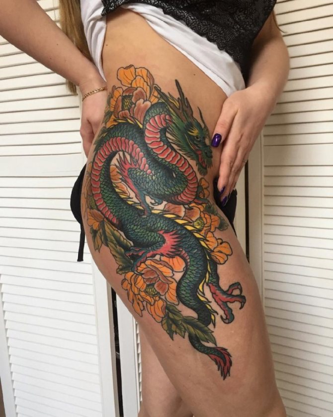 signification du tatouage de dragon