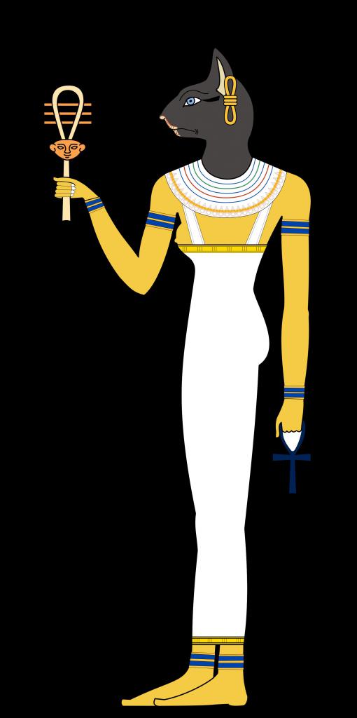 Représentation égyptienne ancienne de Bastet