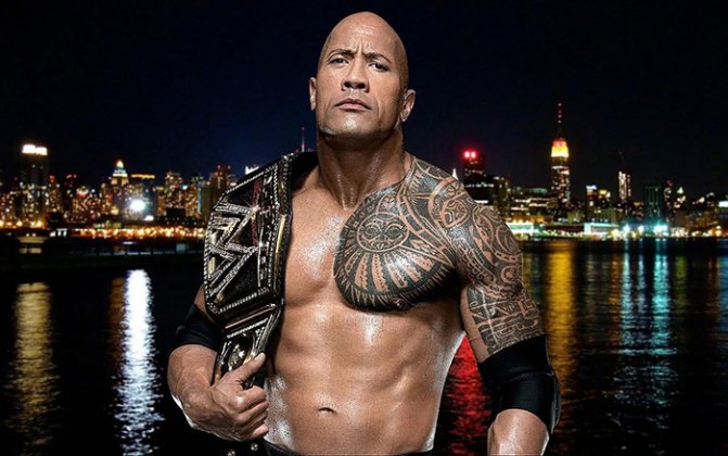 Duane Rock Johnson. Photo et signification du tatouage
