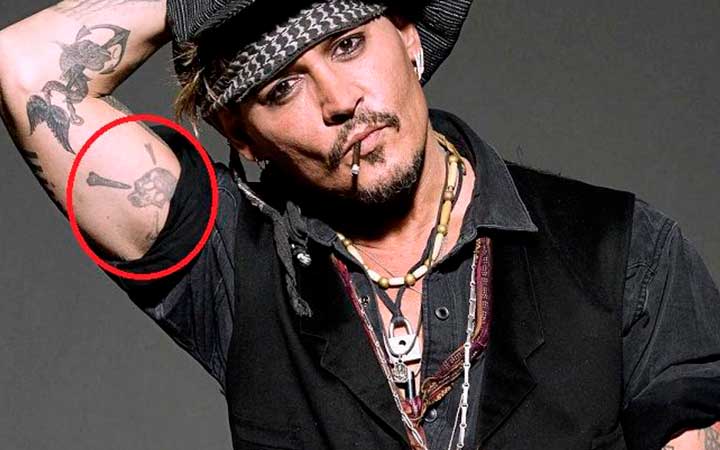 Tatouage de Johnny Dapp