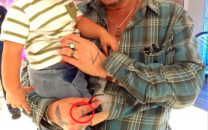Tatouage de Johnny Dapp