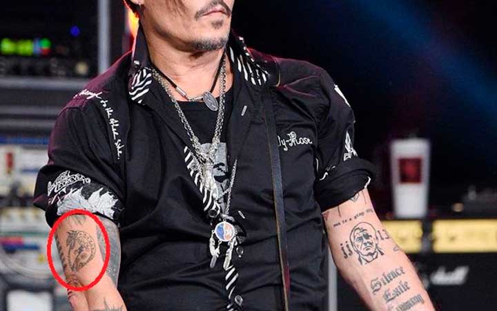 Tatouage de Johnny Dapp