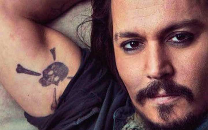 Tatouage de Johnny Dapp