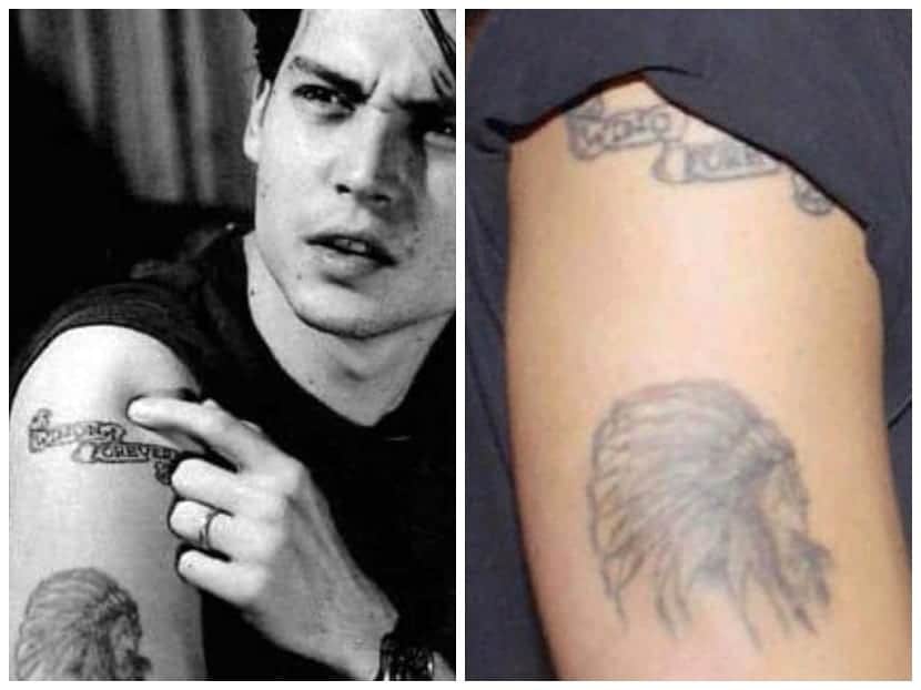 Tatouages de Johnny Depp