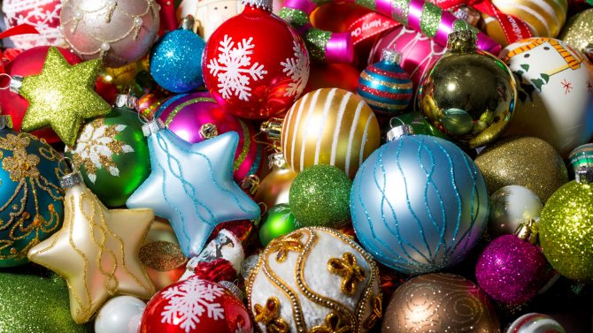 Boules de Nouvel An pour la nouvelle année 2021
