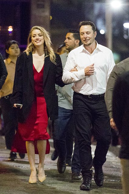 Amber Heard et Elon Musk