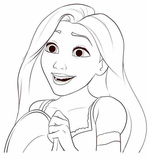 croquis d'une fille
