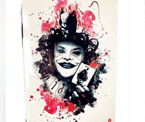 Croquis de tatouage du Joker