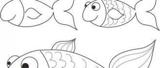 croquis de poisson