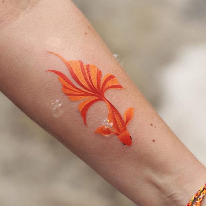 tatouage de poisson