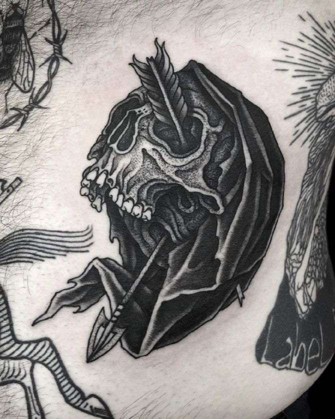 croquis de la mort