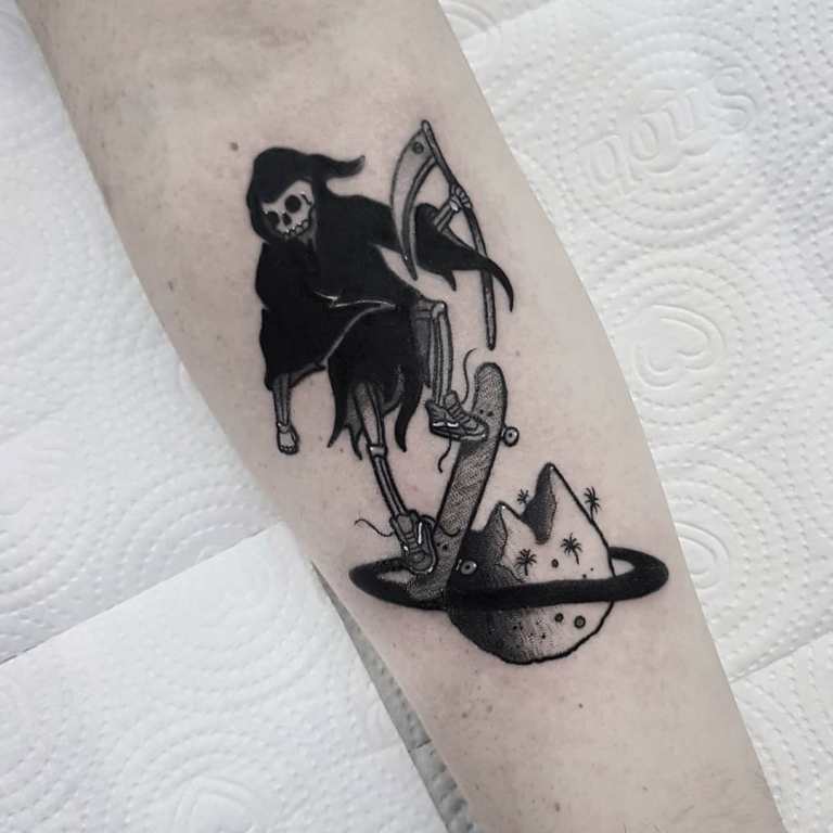 tatouage de la mort