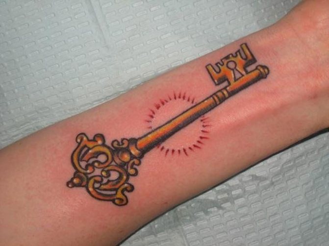 Croquis de la clé de tatouage