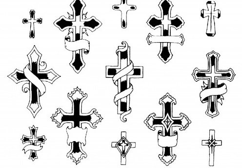 Esquisses pour Tattoo-Cross